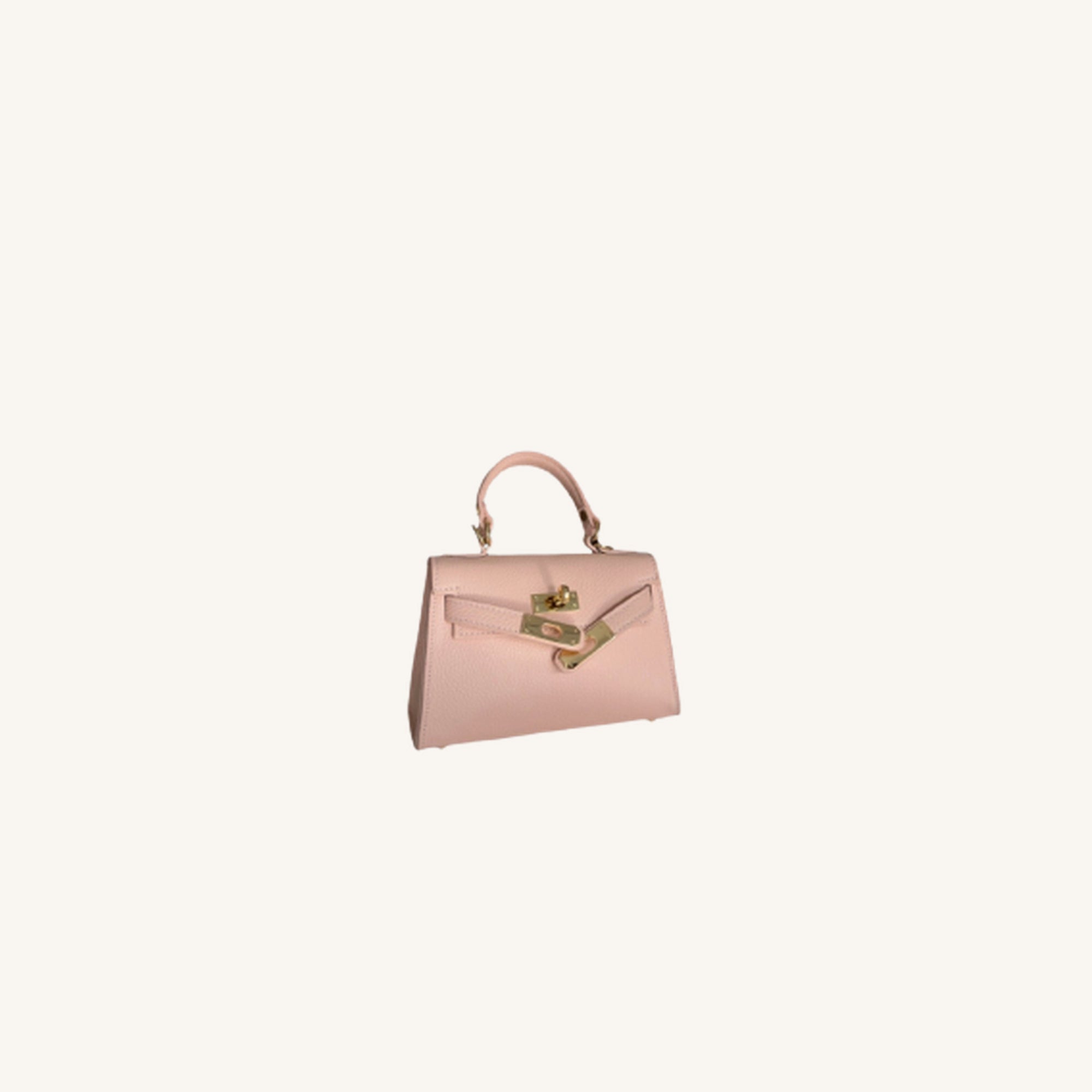 Sac en Cuir H Inspiré Luxe Rose