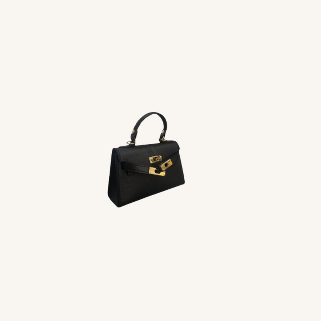 Sac en Cuir H Inspiré Luxe Noir