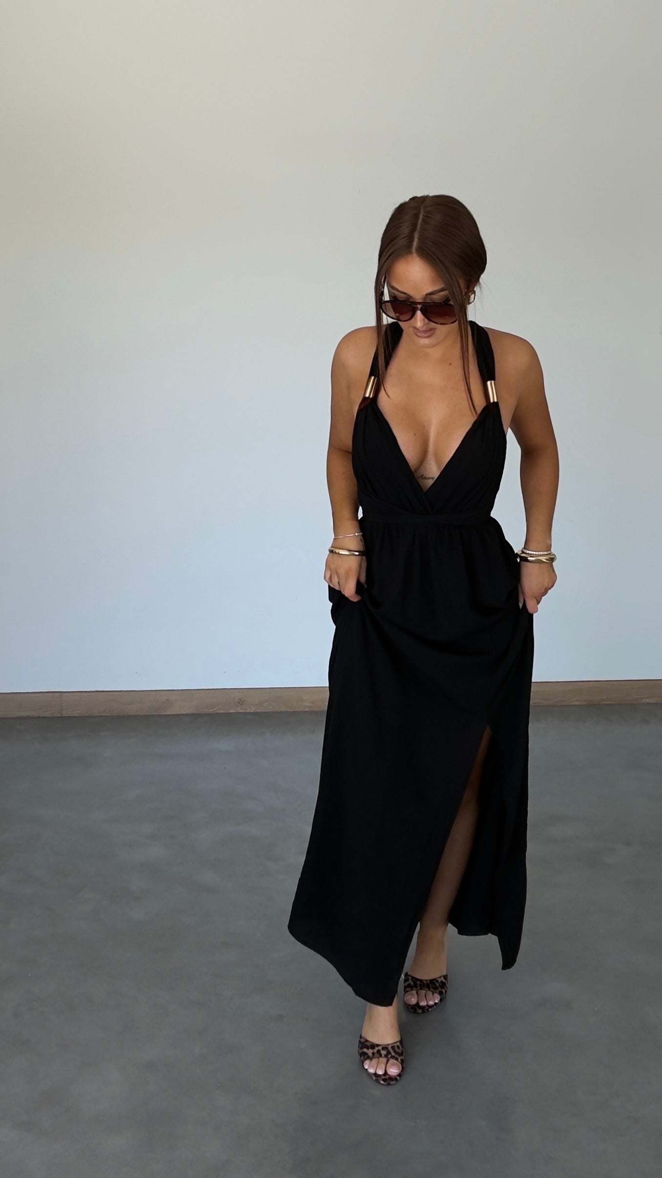 Robe Bijoux Modulable Noire
