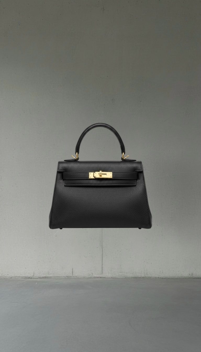 Sac en Cuir H Inspiré Luxe Noir
