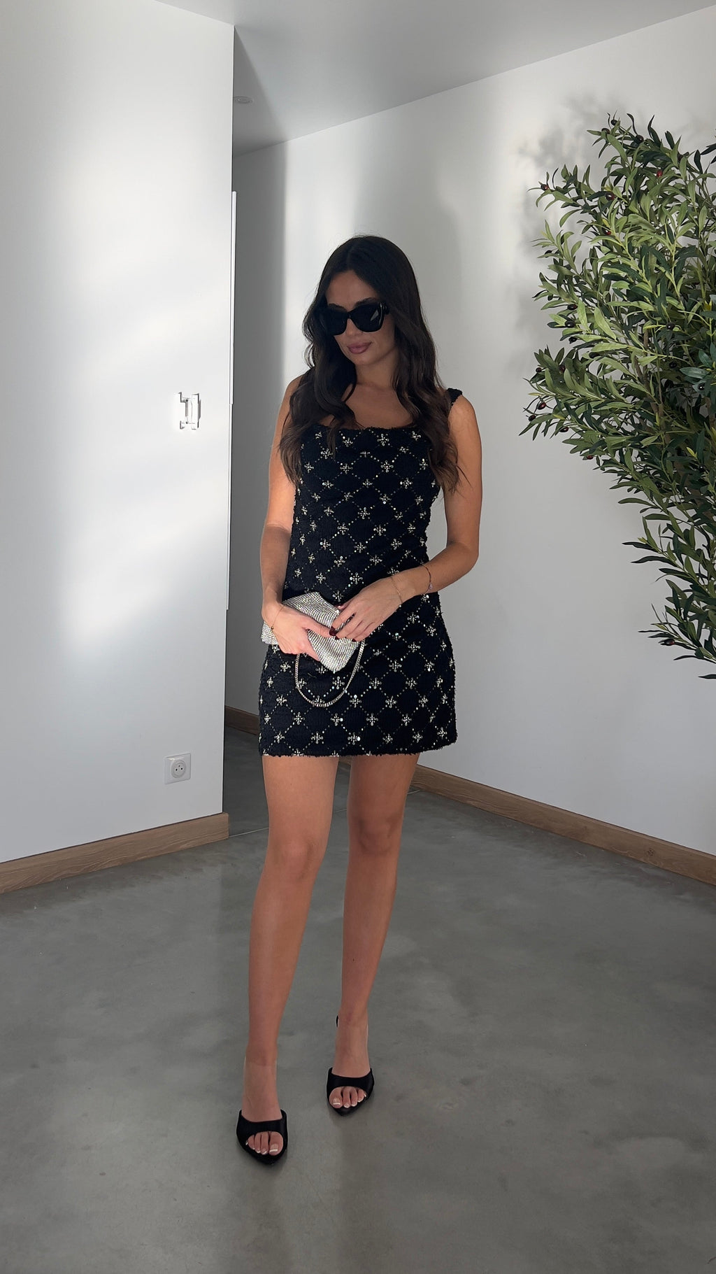 Robe Bijoux Noire